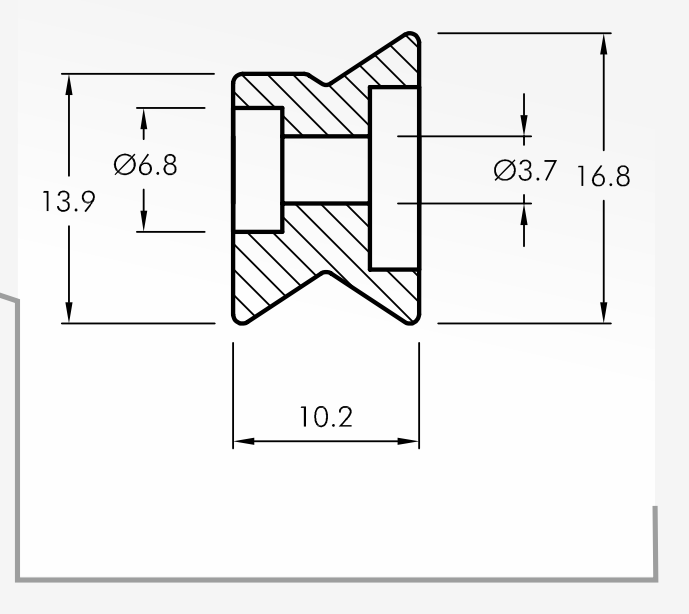Rolling Guides — technical drawing