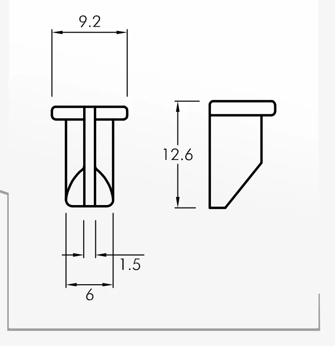 Çarık Kılavuzlar — teknik çizim