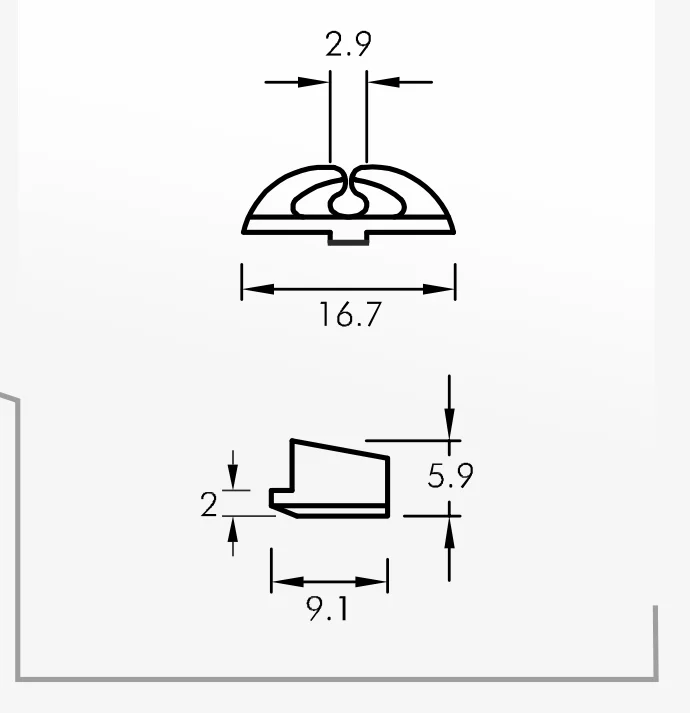 Çarık Kılavuzlar — teknik çizim