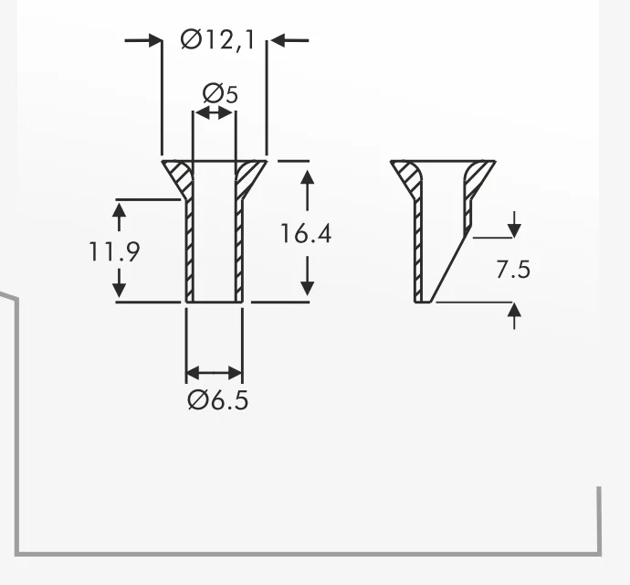 Boncuk Kılavuzlar — teknik çizim
