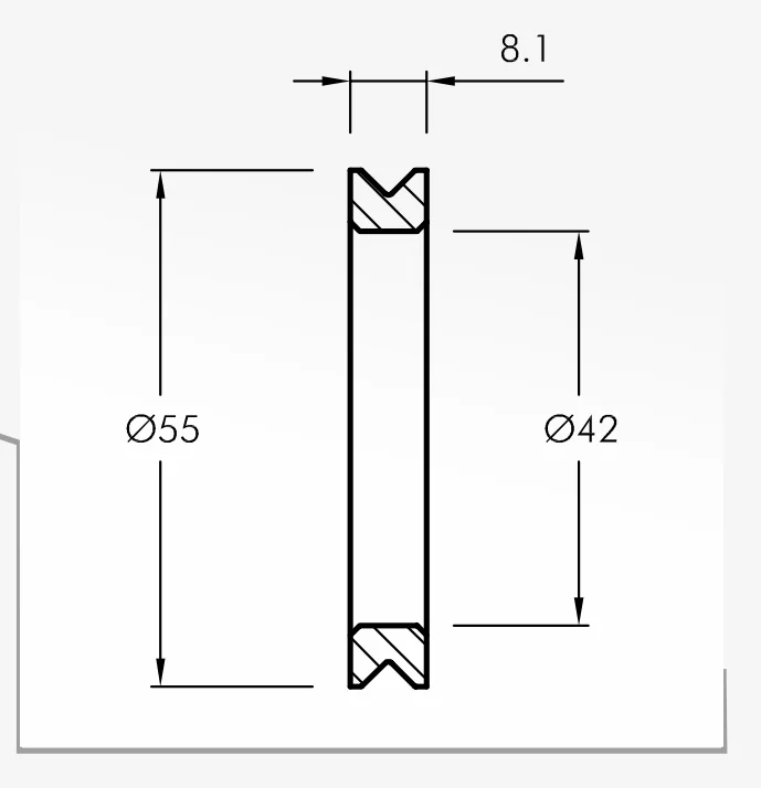 Makara Kılavuzlar — teknik çizim