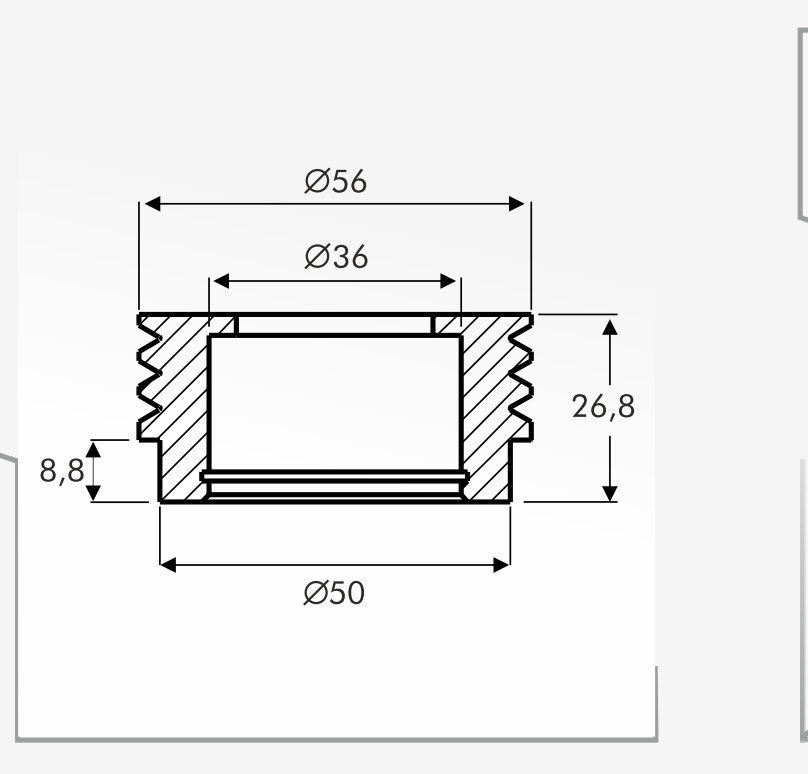 Rolling Guides — technical drawing