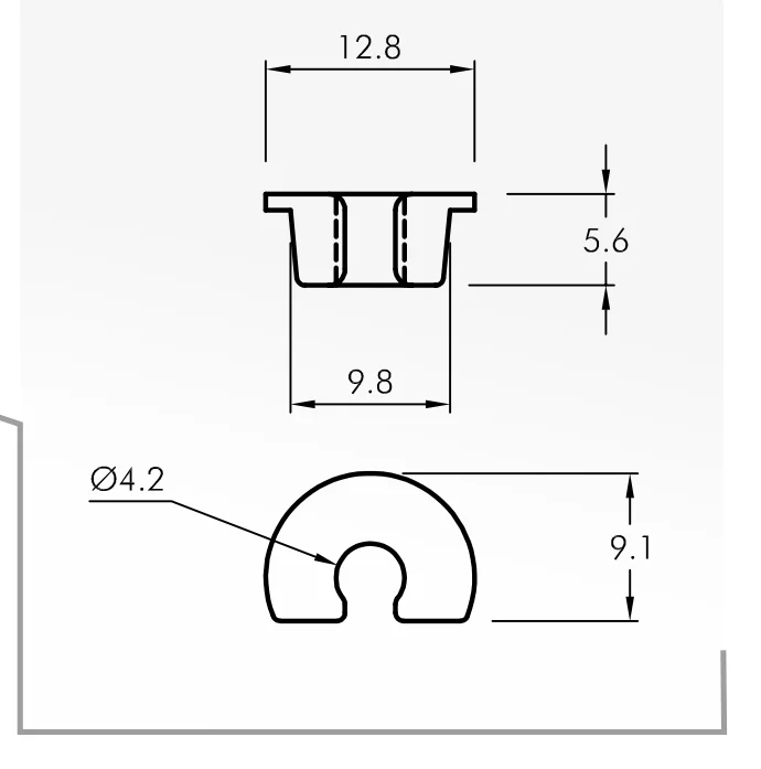 Boncuk Kılavuzlar — teknik çizim