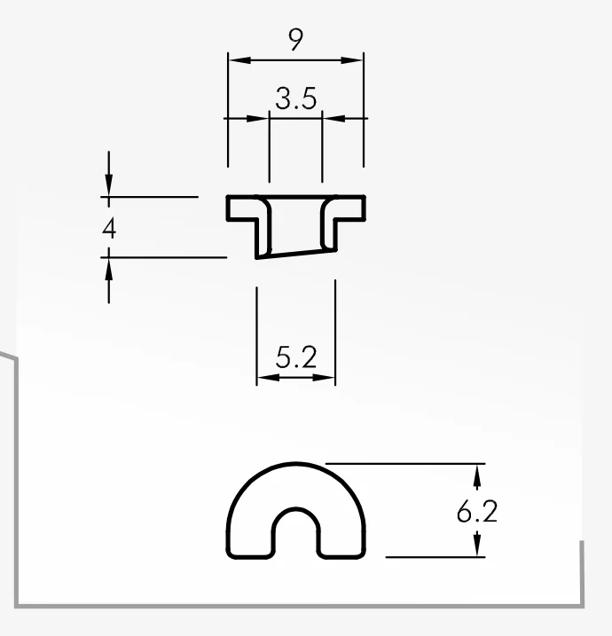 Boncuk Kılavuzlar — teknik çizim