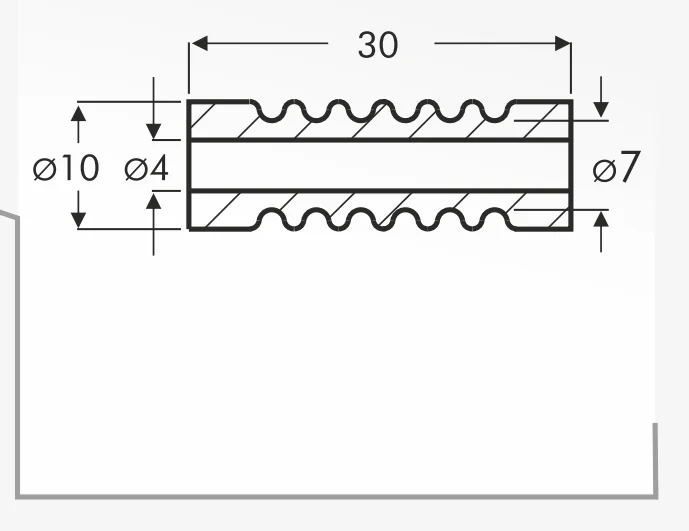 Rolling Guides — technical drawing