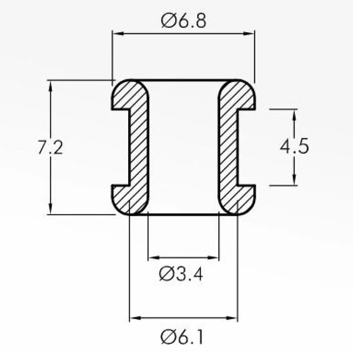 ER.02.111 Rolling Guide — Technical drawing