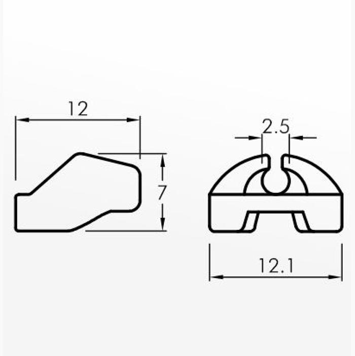 Slipper Guides — technical drawing