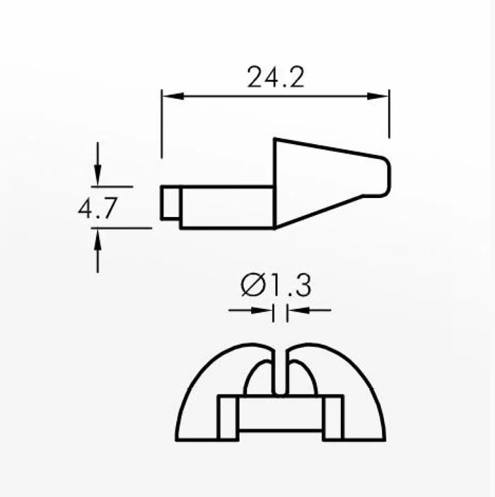 Çarık Kılavuzlar — teknik çizim