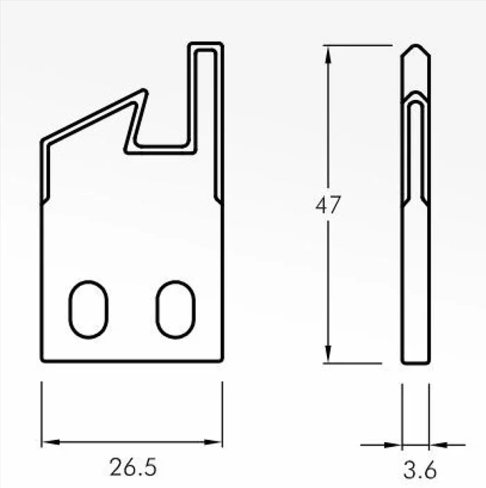 Special Guides — technical drawing