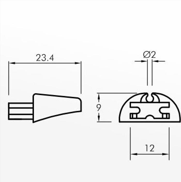 Slipper Guides — technical drawing
