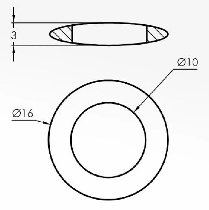 ER.10.114 特殊导纱器 — 技术图纸