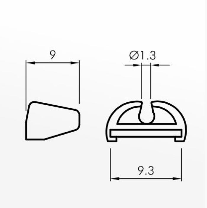 Slipper Guides — technical drawing