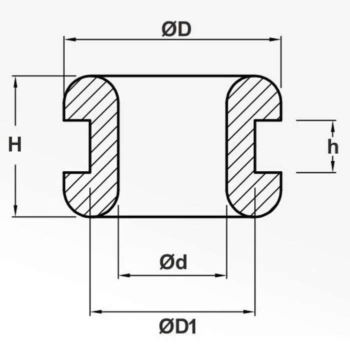 Rolling Guides — technical drawing