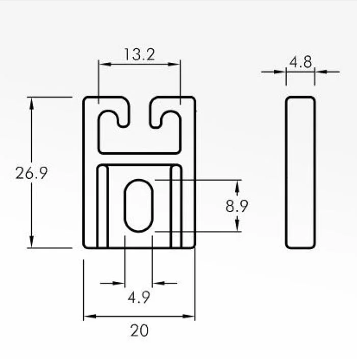 Trap Guides — technical drawing