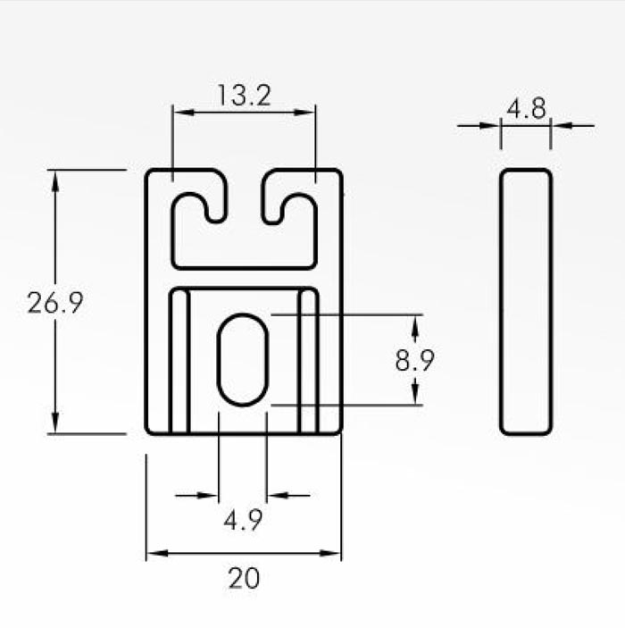 Trap Guides — technical drawing