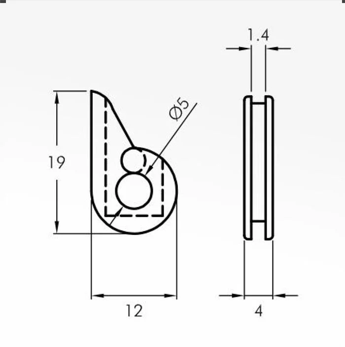 Trap Guides — technical drawing
