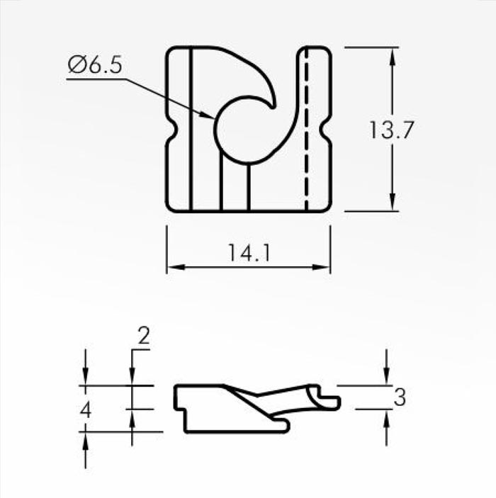 Trap Guides — technical drawing