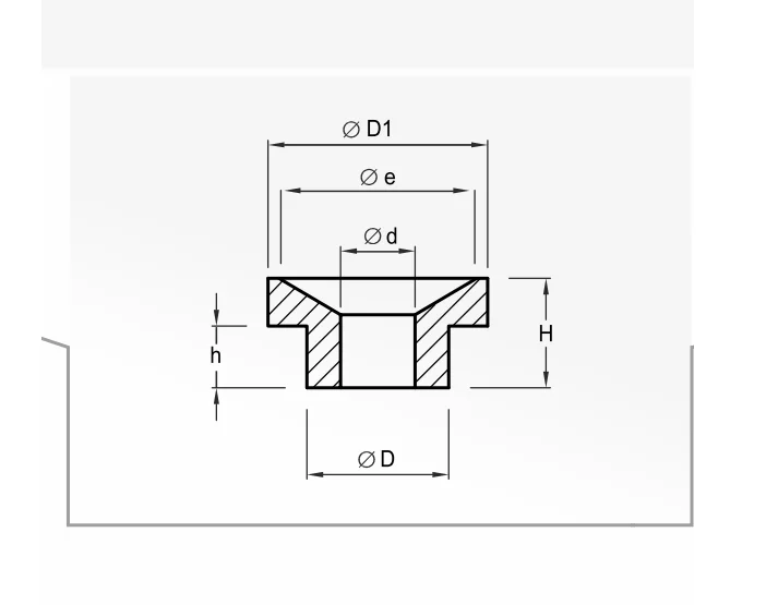 boncuk-kilavuzlar catalogue p.25 — dimension template (technical drawing)