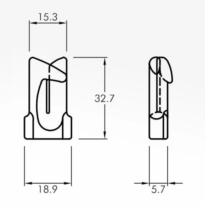 Trap Guides — technical drawing
