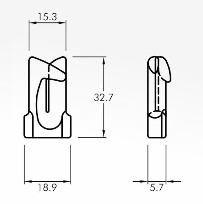 Trap Guides — technical drawing