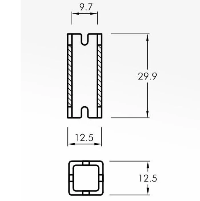 ER.10.118 特殊导纱器 — 技术图纸