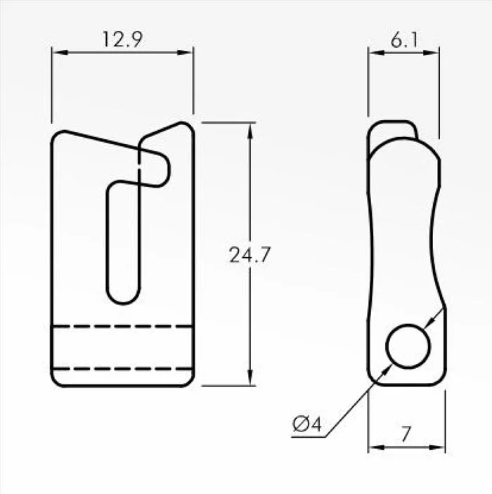 Trap Guides — technical drawing