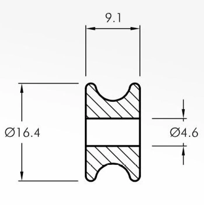 ER.02.115 Rolling Guide — Technical drawing