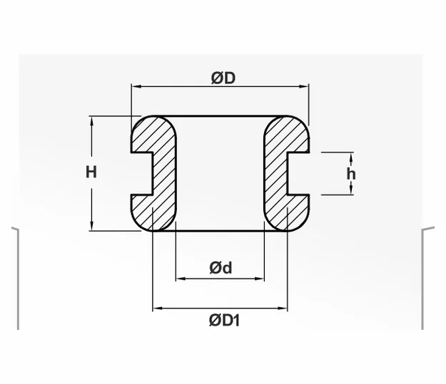 makara-kilavuzlar catalogue p.4 — dimension template (technical drawing)