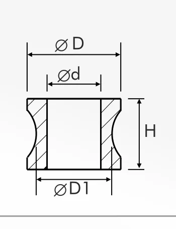 makara-kilavuzlar catalogue p.15 — dimension template (technical drawing)