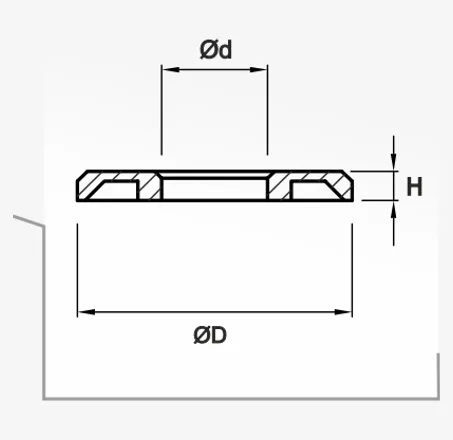 ozel-kilavuzlar catalogue p.4 — dimension template (technical drawing)