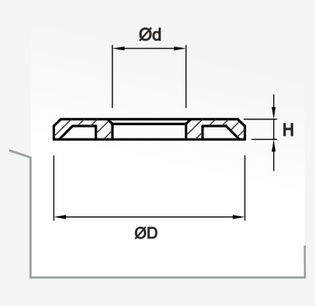 ozel-kilavuzlar catalogue p.4 — dimension template (technical drawing)