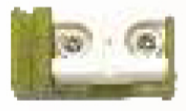 Air-jet intermingling ceramic (row 5) — light green